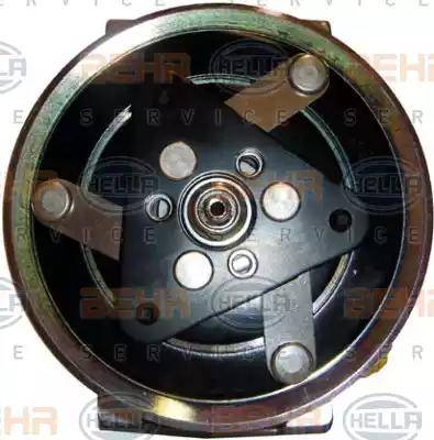 HELLA 8FK 351 340-581 - Compressore, Climatizzatore autozon.pro