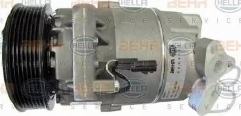 HELLA 8FK 351 340-341 - Compressore, Climatizzatore autozon.pro