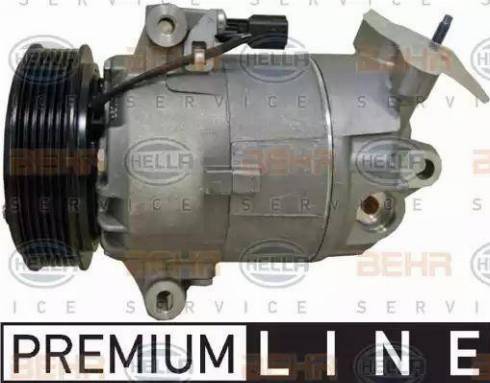 HELLA 8FK 351 340-351 - Compressore, Climatizzatore autozon.pro