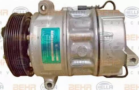 HELLA 8FK 351 340-321 - Compressore, Climatizzatore autozon.pro