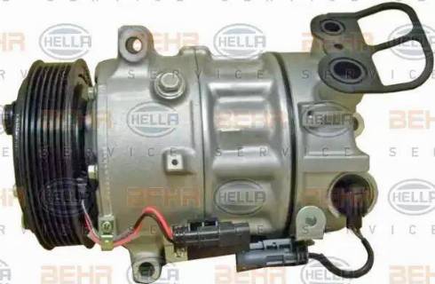 HELLA 8FK 351 340-321 - Compressore, Climatizzatore autozon.pro