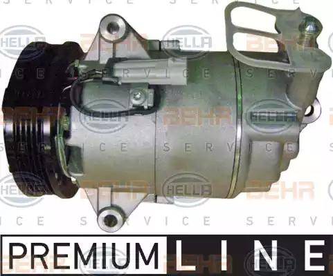 HELLA 8FK 351 340-231 - Compressore, Climatizzatore autozon.pro