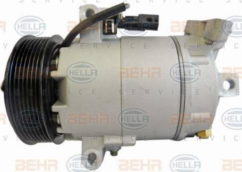 HELLA 8FK 351 340-701 - Compressore, Climatizzatore autozon.pro