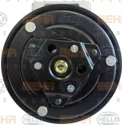 HELLA 8FK 351 340-711 - Compressore, Climatizzatore autozon.pro