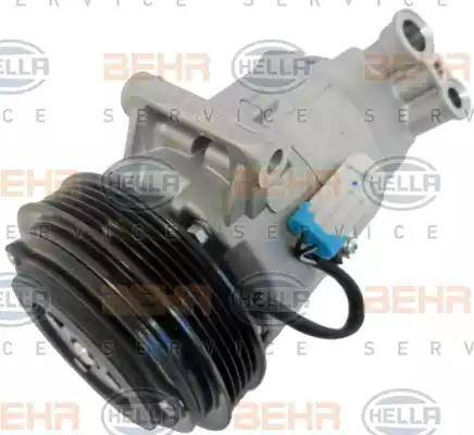 HELLA 8FK 351 340-731 - Compressore, Climatizzatore autozon.pro