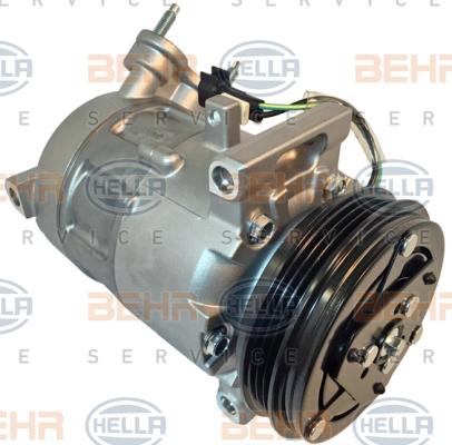 HELLA 8FK 351 341-601 - Compressore, Climatizzatore autozon.pro