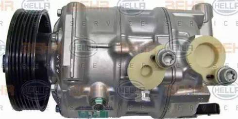 HELLA 8FK 351 341-091 - Compressore, Climatizzatore autozon.pro