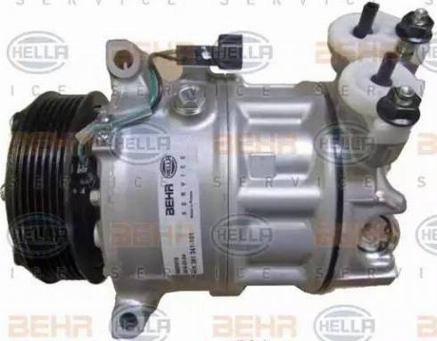 HELLA 8FK 351 341-101 - Compressore, Climatizzatore autozon.pro