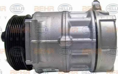 HELLA 8FK 351 341-101 - Compressore, Climatizzatore autozon.pro