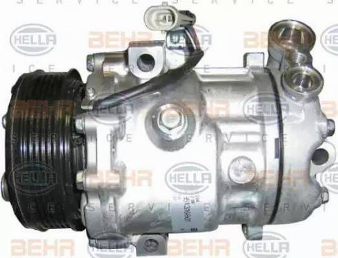 HELLA 8FK 351 316-901 - Compressore, Climatizzatore autozon.pro