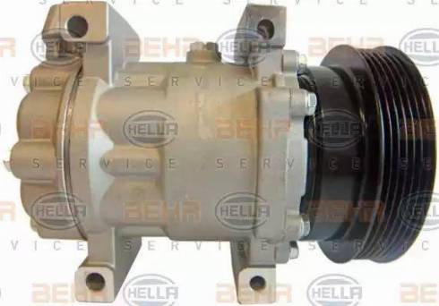 HELLA 8FK 351 316-921 - Compressore, Climatizzatore autozon.pro