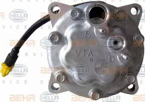 HELLA 8FK 351 316-451 - Compressore, Climatizzatore autozon.pro