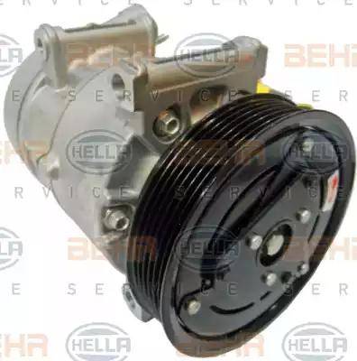 HELLA 8FK 351 316-631 - Compressore, Climatizzatore autozon.pro