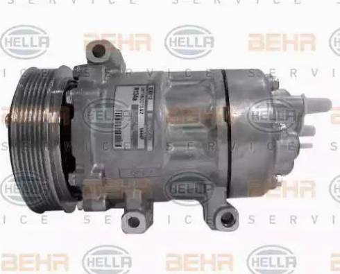 HELLA 8FK 351 316-061 - Compressore, Climatizzatore autozon.pro