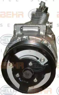 HELLA 8FK 351 316-141 - Compressore, Climatizzatore autozon.pro