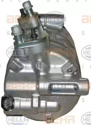 HELLA 8FK 351 316-141 - Compressore, Climatizzatore autozon.pro