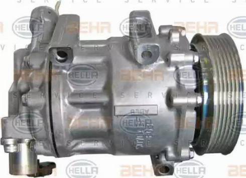 HELLA 8FK 351 316-111 - Compressore, Climatizzatore autozon.pro