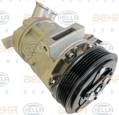 HELLA 8FK 351 316-861 - Compressore, Climatizzatore autozon.pro