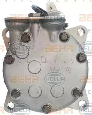 HELLA 8FK 351 316-821 - Compressore, Climatizzatore autozon.pro