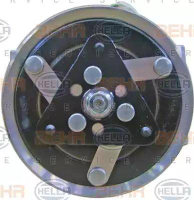 HELLA 8FK 351 316-391 - Compressore, Climatizzatore autozon.pro