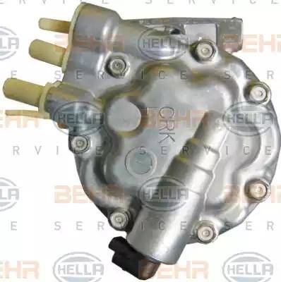 HELLA 8FK 351 316-381 - Compressore, Climatizzatore autozon.pro