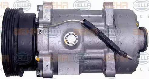 HELLA 8FK 351 316-741 - Compressore, Climatizzatore autozon.pro