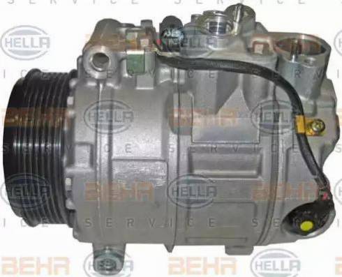 HELLA 8FK 351 316-771 - Compressore, Climatizzatore autozon.pro