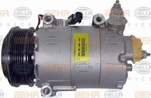 HELLA 8FK 351 339-401 - Compressore, Climatizzatore autozon.pro