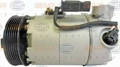 HELLA 8FK 351 339-731 - Compressore, Climatizzatore autozon.pro