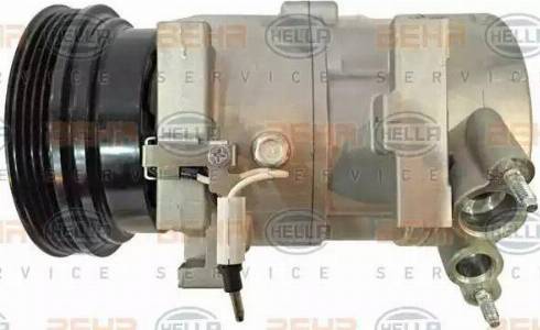 HELLA 8FK 351 334-991 - Compressore, Climatizzatore autozon.pro