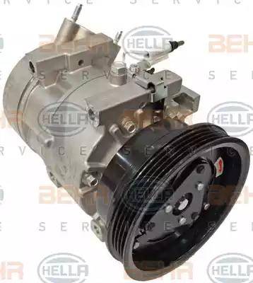 HELLA 8FK 351 334-991 - Compressore, Climatizzatore autozon.pro