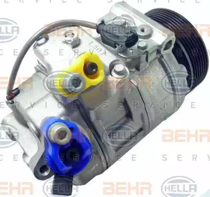 HELLA 8FK 351 334-461 - Compressore, Climatizzatore autozon.pro