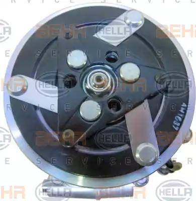 HELLA 8FK 351 334-411 - Compressore, Climatizzatore autozon.pro