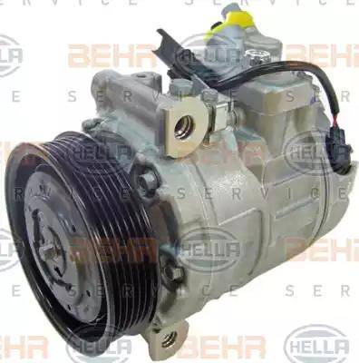 HELLA 8FK 351 334-481 - Compressore, Climatizzatore autozon.pro