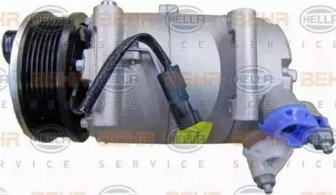 HELLA 8FK 351 334-431 - Compressore, Climatizzatore autozon.pro