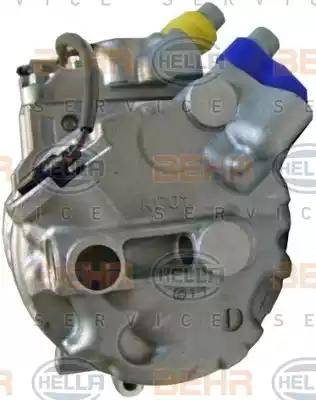 HELLA 8FK 351 334-471 - Compressore, Climatizzatore autozon.pro