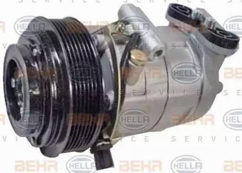 HELLA 8FK 351 334-531 - Compressore, Climatizzatore autozon.pro