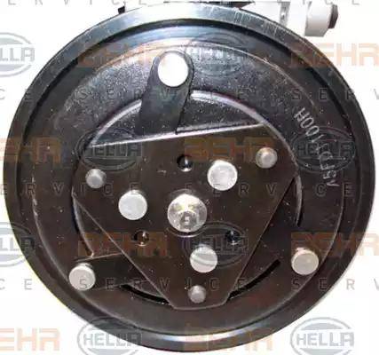 HELLA 8FK 351 334-521 - Compressore, Climatizzatore autozon.pro