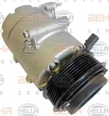 HELLA 8FK 351 334-571 - Compressore, Climatizzatore autozon.pro