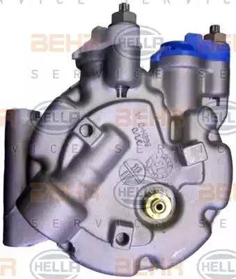 HELLA 8FK 351 334-071 - Compressore, Climatizzatore autozon.pro