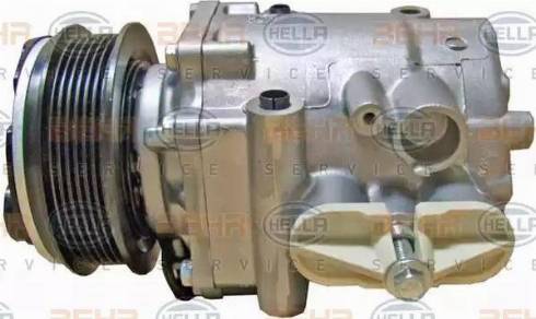 HELLA 8FK 351 334-101 - Compressore, Climatizzatore autozon.pro