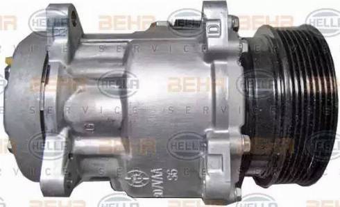 HELLA 8FK 351 334-881 - Compressore, Climatizzatore autozon.pro