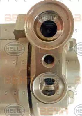 HELLA 8FK 351 334-821 - Compressore, Climatizzatore autozon.pro