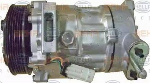 HELLA 8FK 351 334-311 - Compressore, Climatizzatore autozon.pro