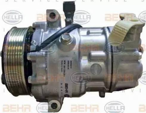 HELLA 8FK 351 334-201 - Compressore, Climatizzatore autozon.pro