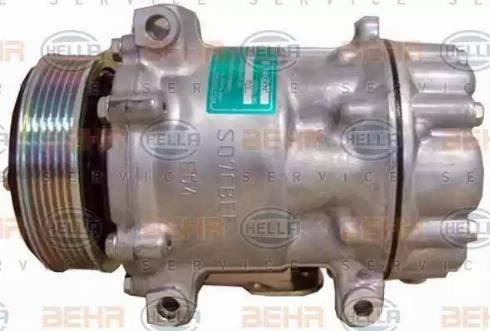 HELLA 8FK 351 334-271 - Compressore, Climatizzatore autozon.pro