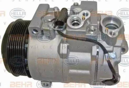 HELLA 8FK 351 322-911 - Compressore, Climatizzatore autozon.pro