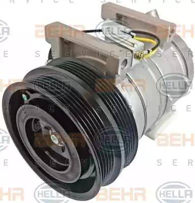 HELLA 8FK 351 322-931 - Compressore, Climatizzatore autozon.pro