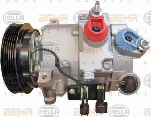 HELLA 8FK 351 322-451 - Compressore, Climatizzatore autozon.pro