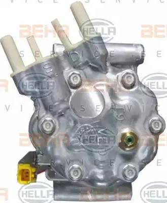 HELLA 8FK 351 322-401 - Compressore, Climatizzatore autozon.pro